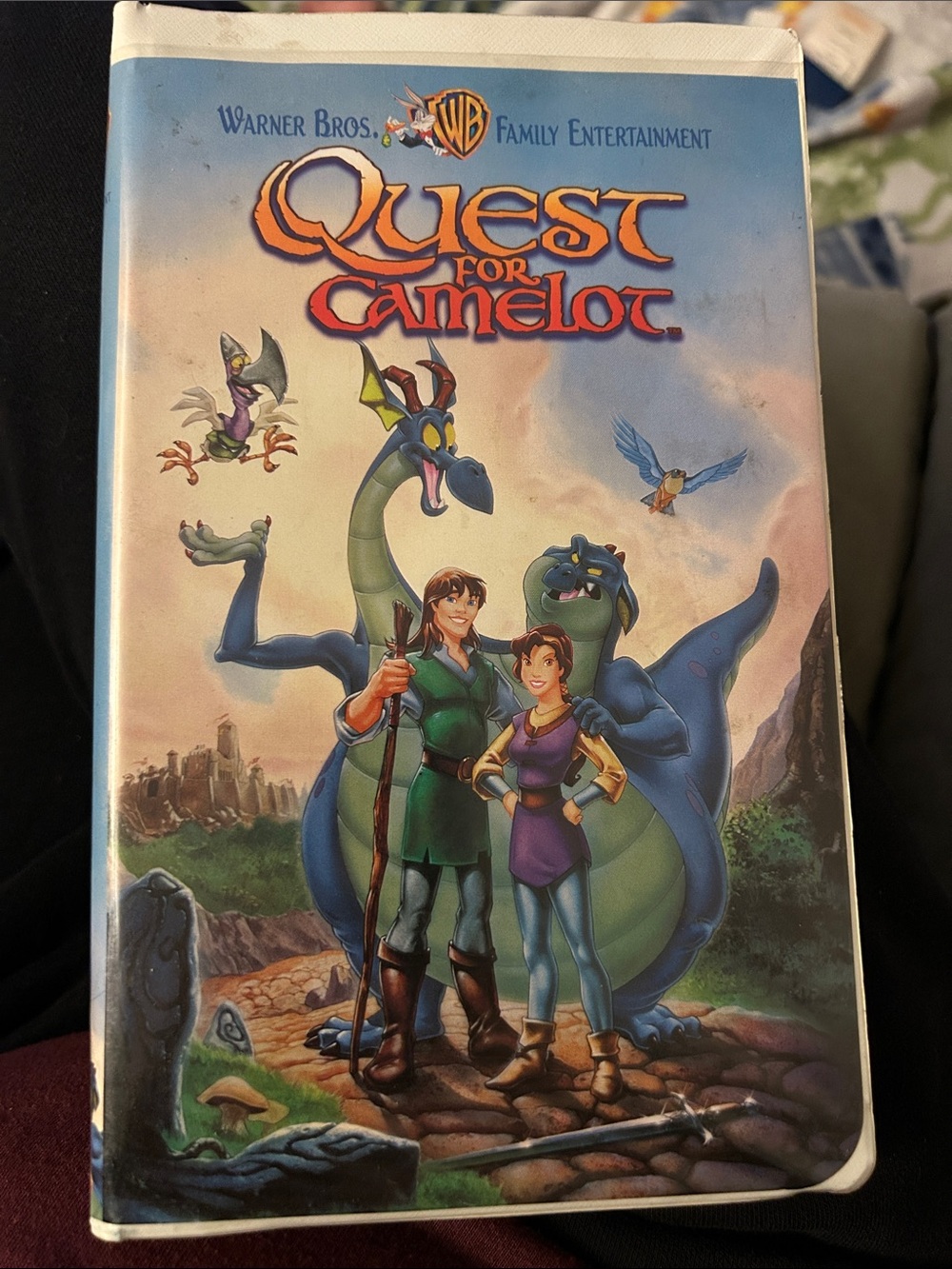 The Quest for Camelot Walt Disney VHS